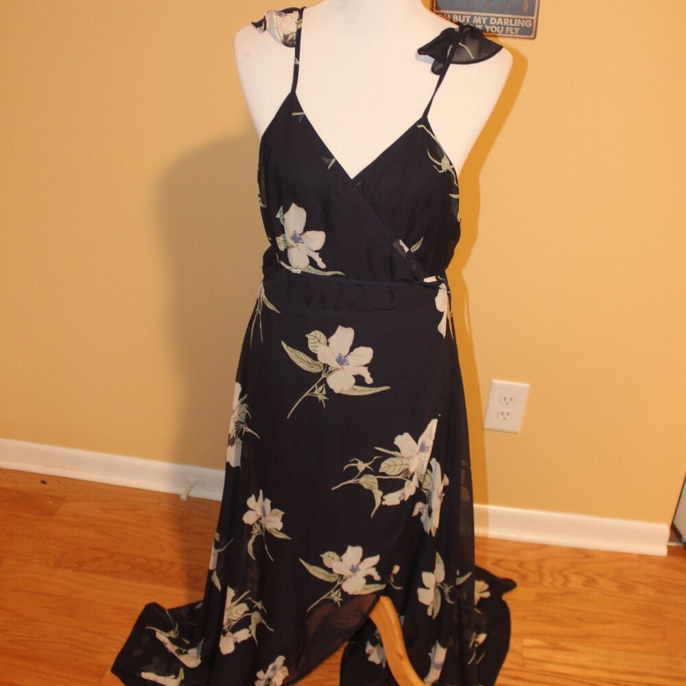 Navy Long Summer Dress